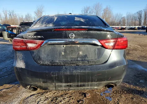 2016 Nissan Maxima 3.5S из США, поврежденный, VIN 1N4AA6AP7GC401303